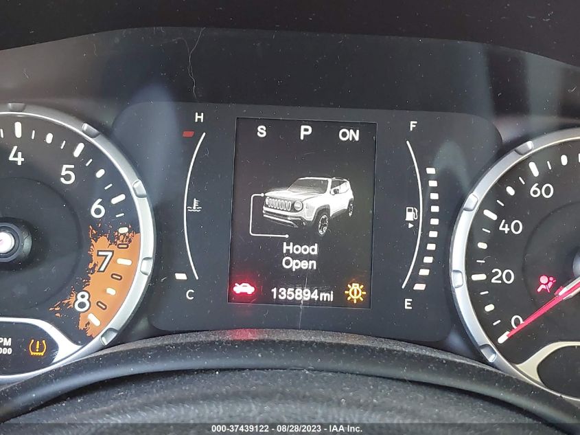 2016 JEEP RENEGADE LATITUDE - ZACCJBBT5GPD91048