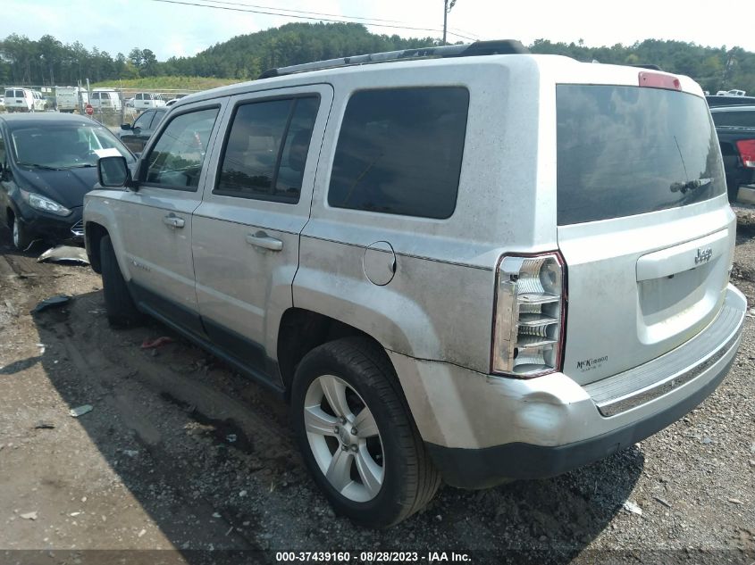2013 JEEP PATRIOT LIMITED - 1C4NJPCB8DD177709