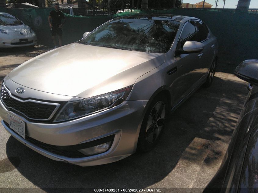 2013 KIA OPTIMA HYBRID EX - KNAGM4ADXD5058540