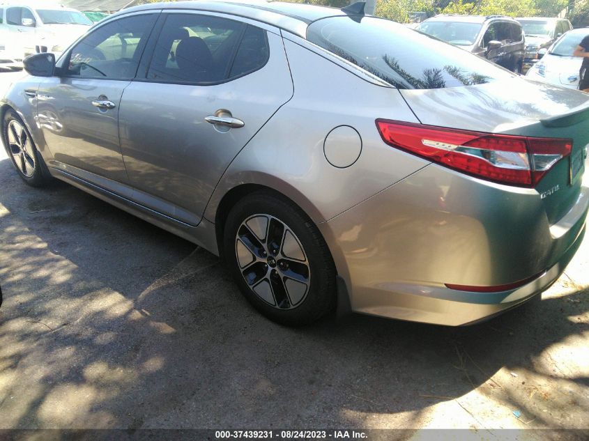 2013 KIA OPTIMA HYBRID EX - KNAGM4ADXD5058540