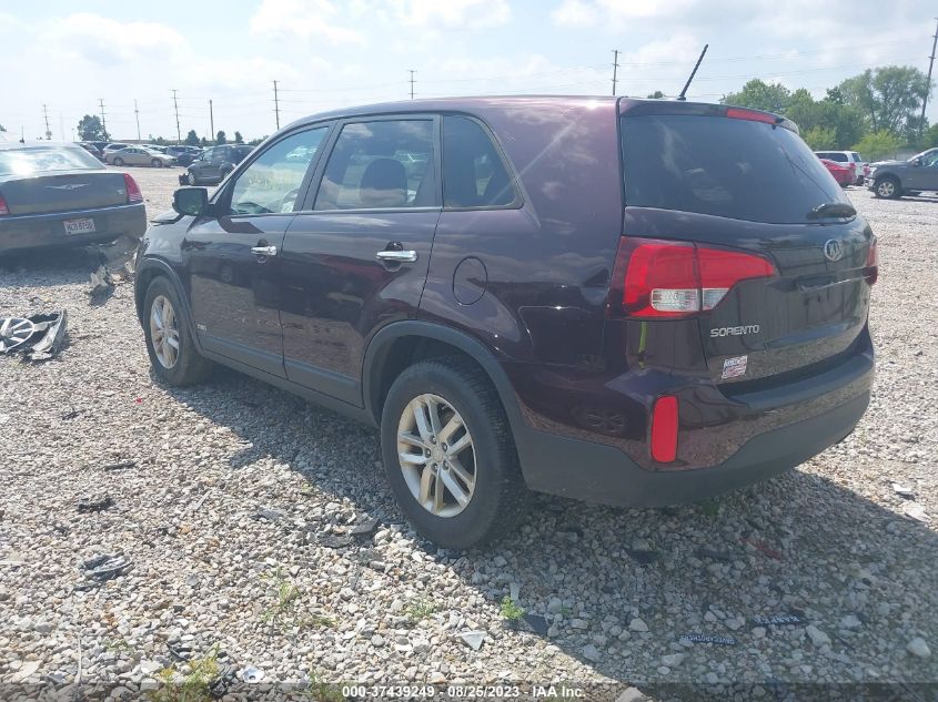 2014 KIA SORENTO LX - 5XYKTCA67EG509458