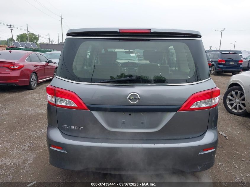 2015 NISSAN QUEST S - JN8AE2KPXF9124412