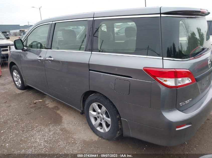 2015 NISSAN QUEST S - JN8AE2KPXF9124412
