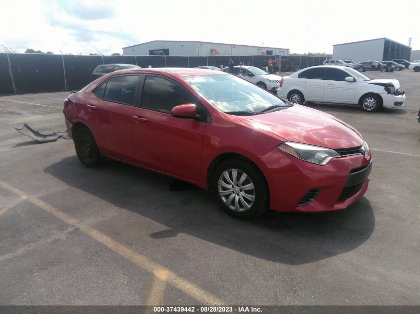 2016 TOYOTA COROLLA L/LE/S/S PLUS/LE PLUS - 2T1BURHE2GC542315