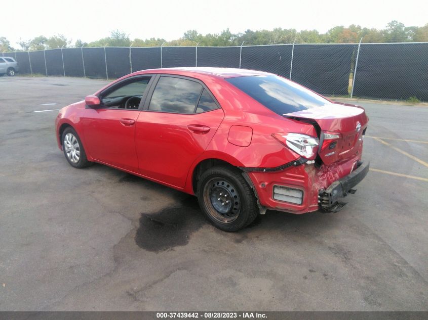 2016 TOYOTA COROLLA L/LE/S/S PLUS/LE PLUS - 2T1BURHE2GC542315