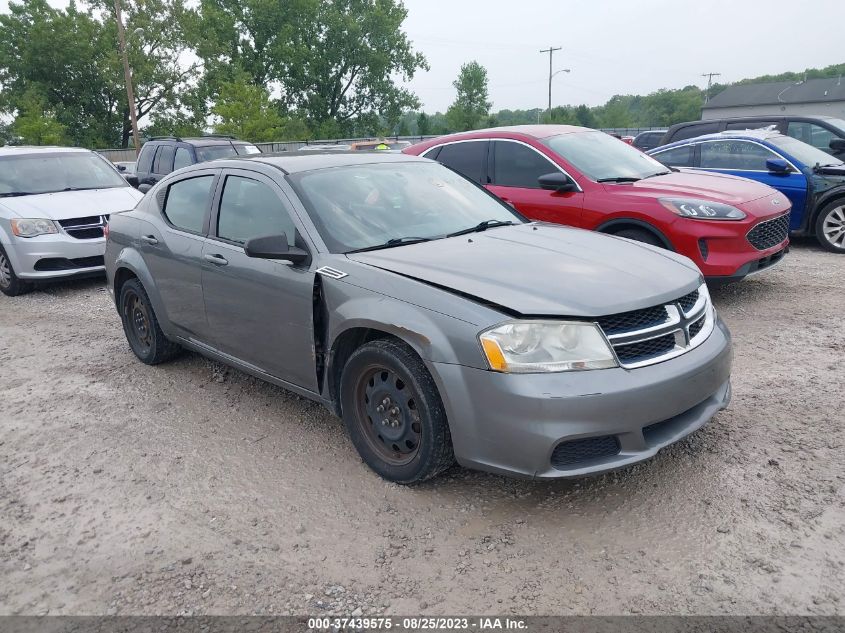 2013 DODGE AVENGER SE - 1C3CDZAB8DN755903