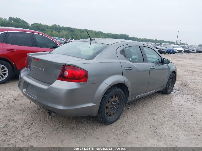 2013 DODGE AVENGER SE - 1C3CDZAB8DN755903