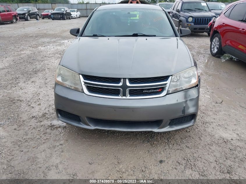 2013 DODGE AVENGER SE - 1C3CDZAB8DN755903