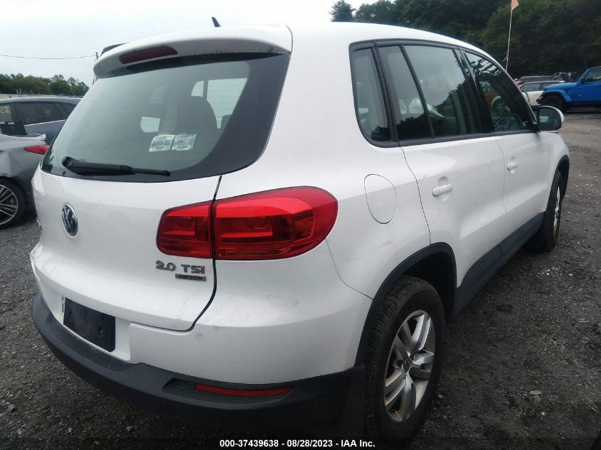 2013 VOLKSWAGEN TIGUAN S/SE/SEL - WVGBV3AX6DW611592