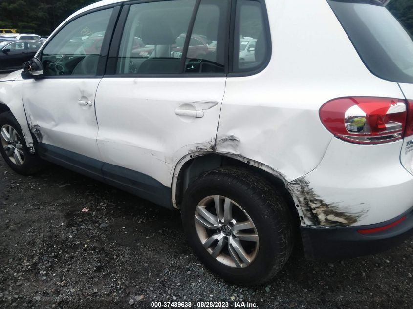 2013 VOLKSWAGEN TIGUAN S/SE/SEL - WVGBV3AX6DW611592