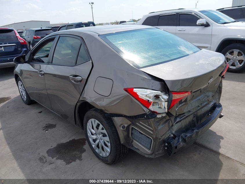 VIN 2T1BURHE5JC987168 2018 TOYOTA COROLLA L/LE/XLE/SE/XSE