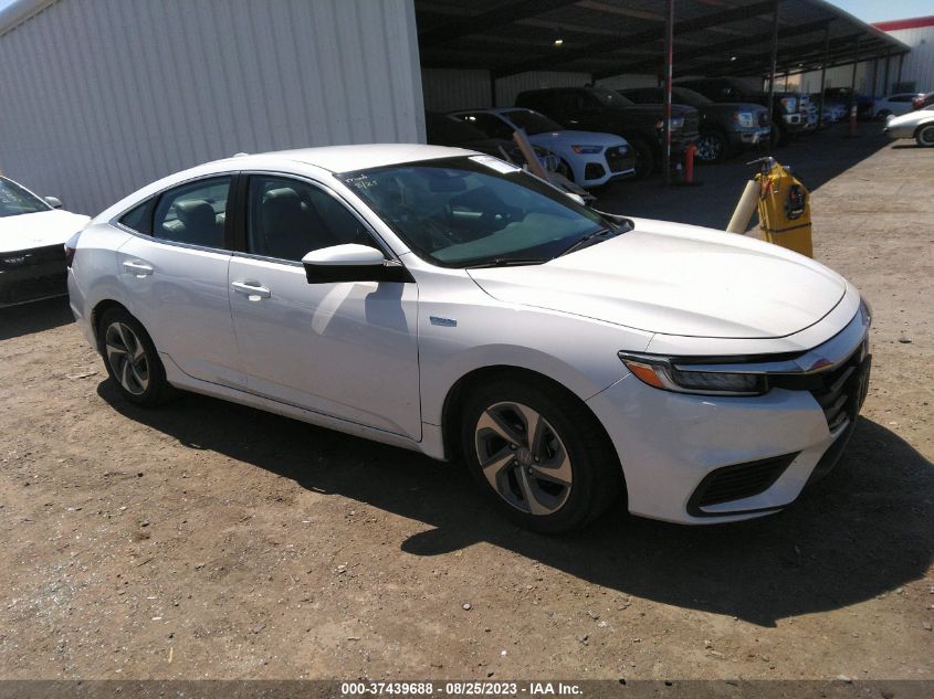 2019 HONDA INSIGHT EX - 19XZE4F50KE011495
