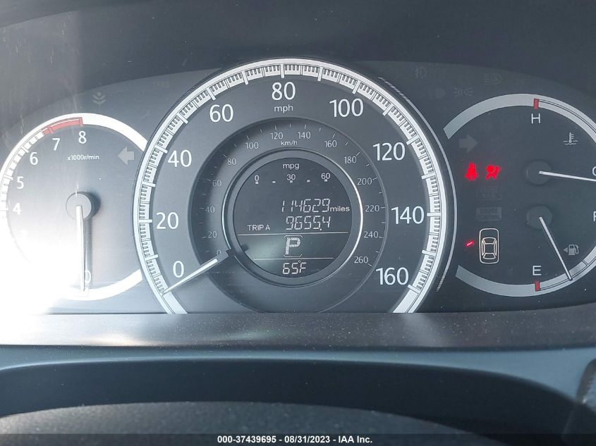 2013 HONDA ACCORD EX-L - 1HGCR2F80DA008581