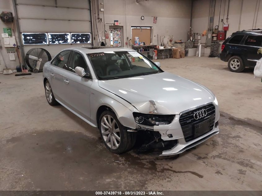 2014 AUDI A4 PREMIUM - WAUBFAFL9EN035688