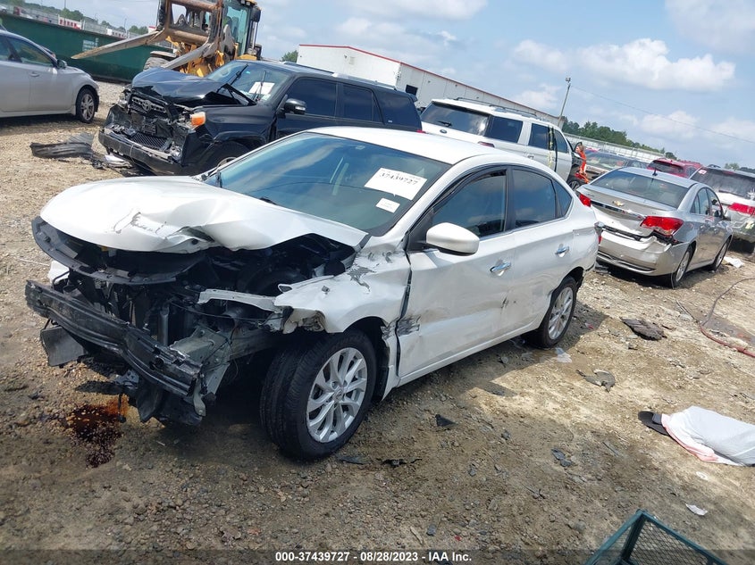 VIN 3N1AB7AP3KY296503 2019 NISSAN SENTRA SV