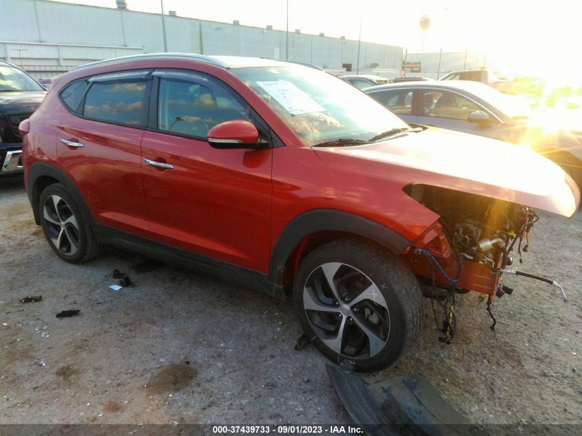 2016 HYUNDAI TUCSON LIMITED - KM8J33A23GU168873