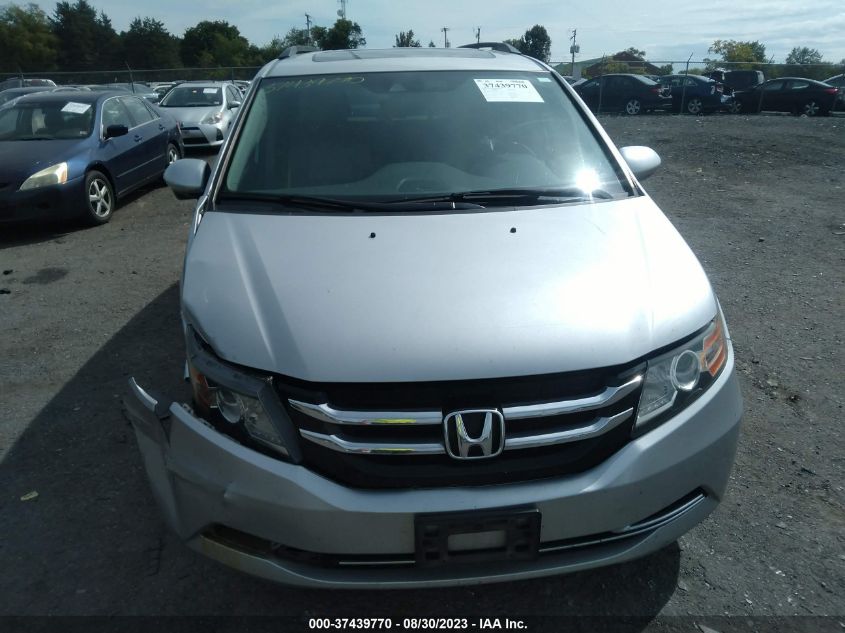 2015 HONDA ODYSSEY EX-L - 5FNRL5H63FB019088