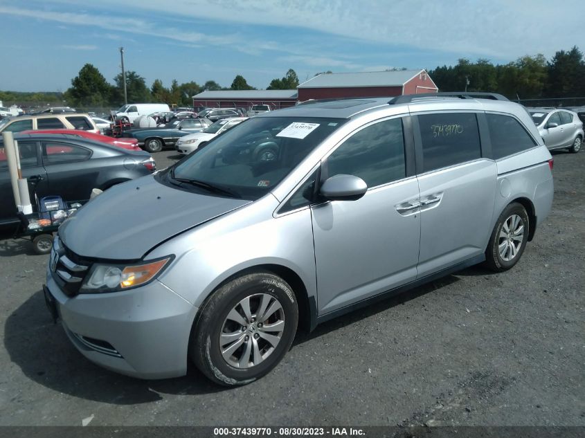2015 HONDA ODYSSEY EX-L - 5FNRL5H63FB019088