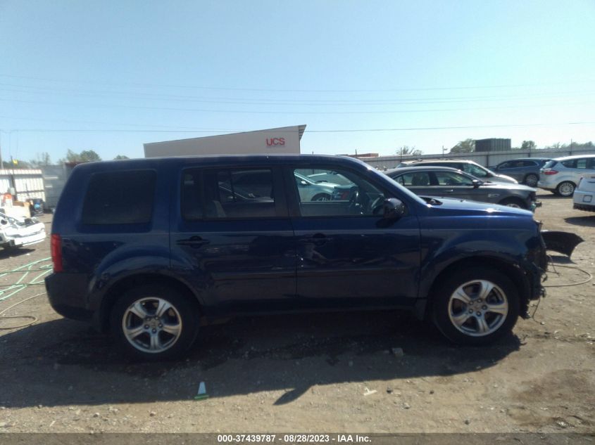 2014 HONDA PILOT EX-L - 5FNYF3H55EB013838