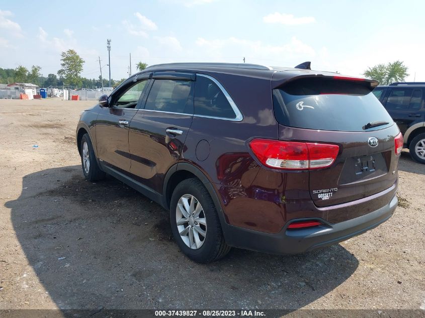 2016 KIA SORENTO LX - 5XYPGDA34GG157738