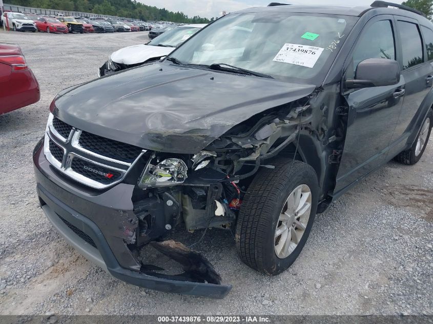 2016 DODGE JOURNEY SXT - 3C4PDCBB8GT202004