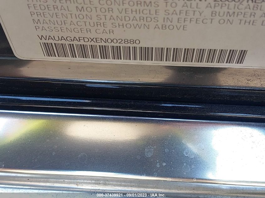 2014 AUDI A8 3.0T WAUAGAFDXEN002880