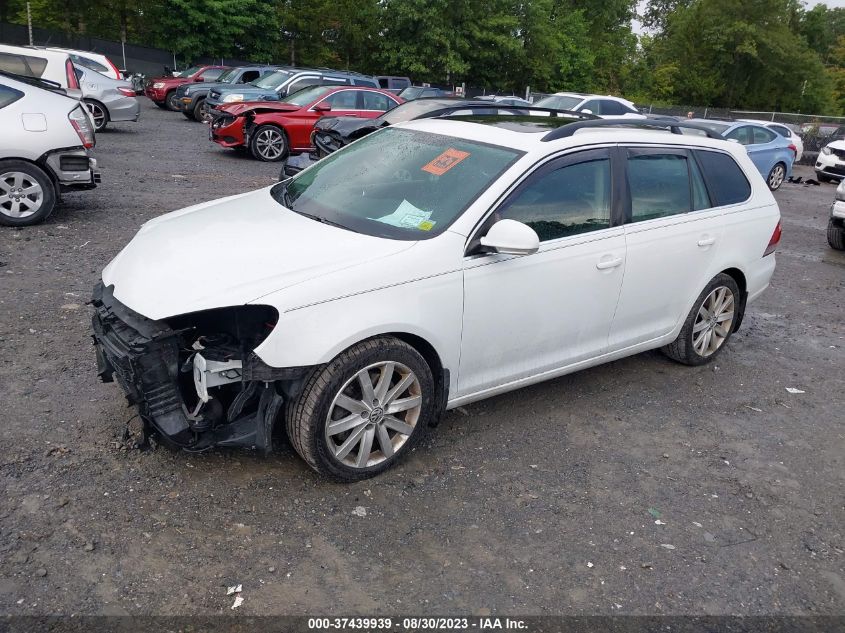 2014 VOLKSWAGEN JETTA SPORTWAGEN TDI W/SUNROOF & NAV - 3VWML7AJXEM616251