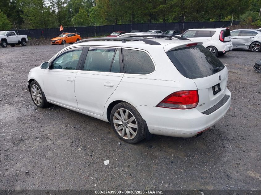 2014 VOLKSWAGEN JETTA SPORTWAGEN TDI W/SUNROOF & NAV - 3VWML7AJXEM616251