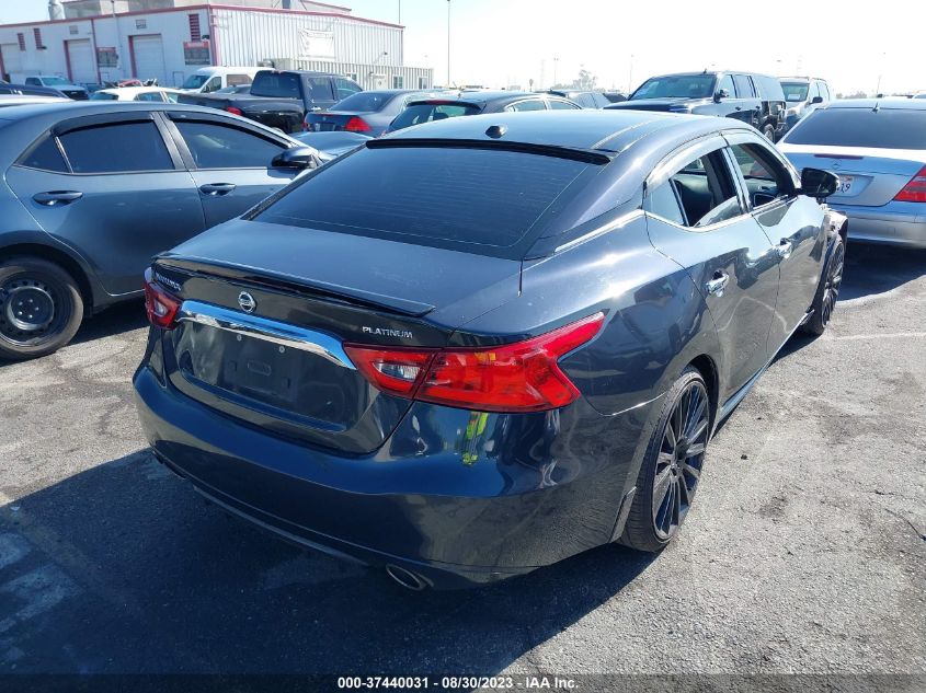 2016 NISSAN MAXIMA 3.5 PLATINUM - 1N4AA6AP8GC427344