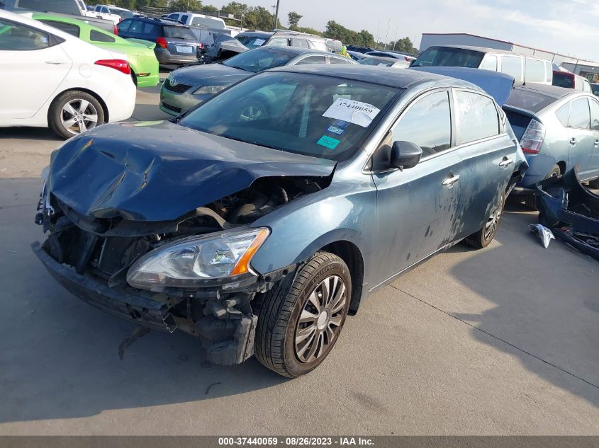 2013 NISSAN SENTRA S/SV/SR/SL - 1N4AB7AP5DN909725