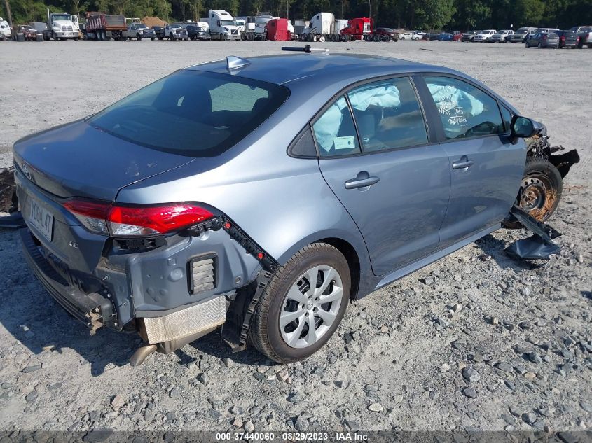 2022 TOYOTA COROLLA LE - 5YFEPMAE2NP274526