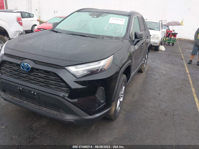 2022 TOYOTA RAV4 HYBRID XLE - 4T3RWRFV5NU054569