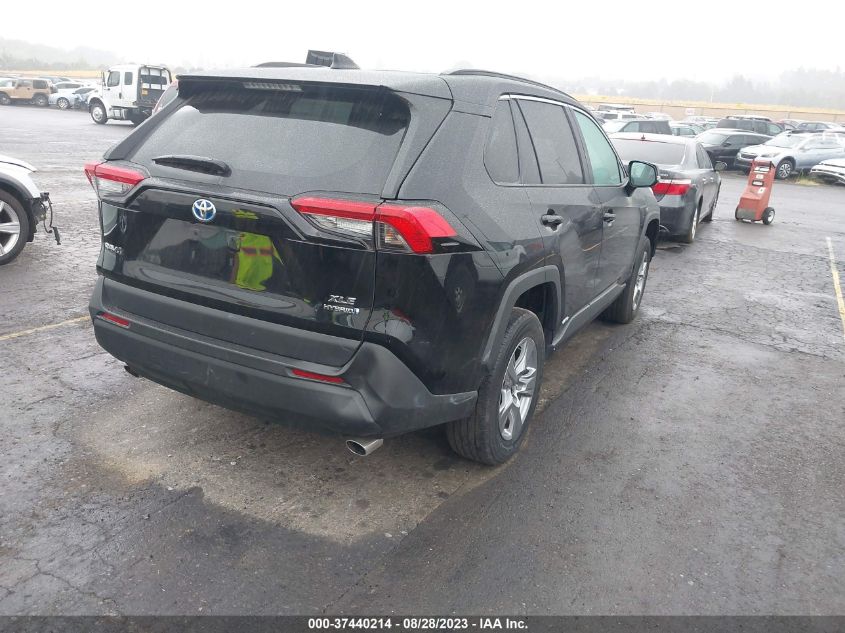 2022 TOYOTA RAV4 HYBRID XLE - 4T3RWRFV5NU054569