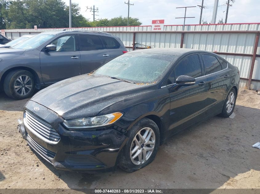 2016 FORD FUSION SE - 1FA6P0H75G5100895