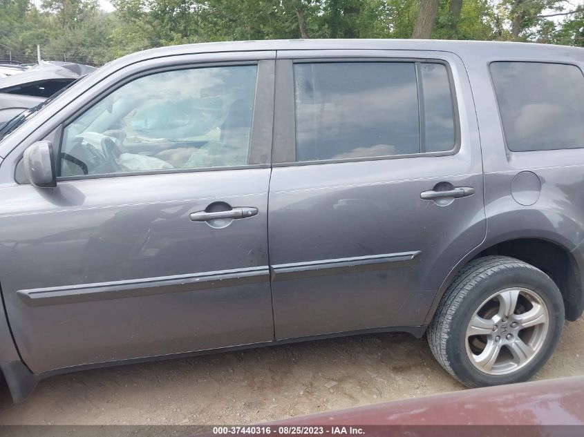 2014 HONDA PILOT EX-L - 5FNYF4H50EB019599
