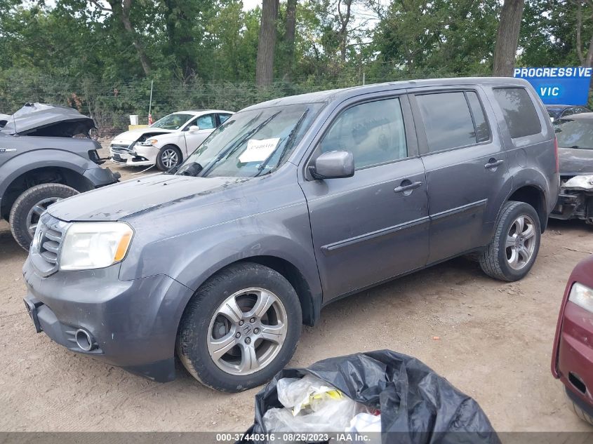 2014 HONDA PILOT EX-L - 5FNYF4H50EB019599