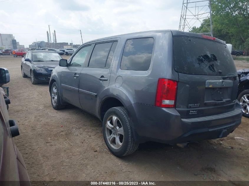 2014 HONDA PILOT EX-L - 5FNYF4H50EB019599