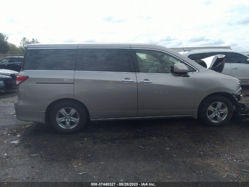 2013 NISSAN QUEST SV - JN8AE2KP7D9062352