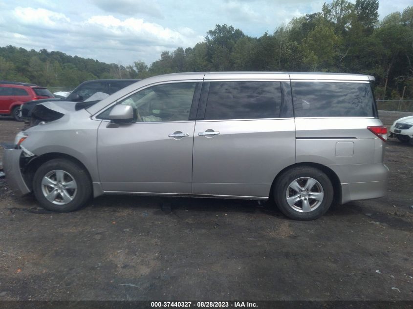2013 NISSAN QUEST SV - JN8AE2KP7D9062352