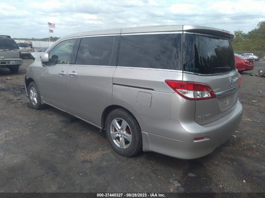 2013 NISSAN QUEST SV - JN8AE2KP7D9062352