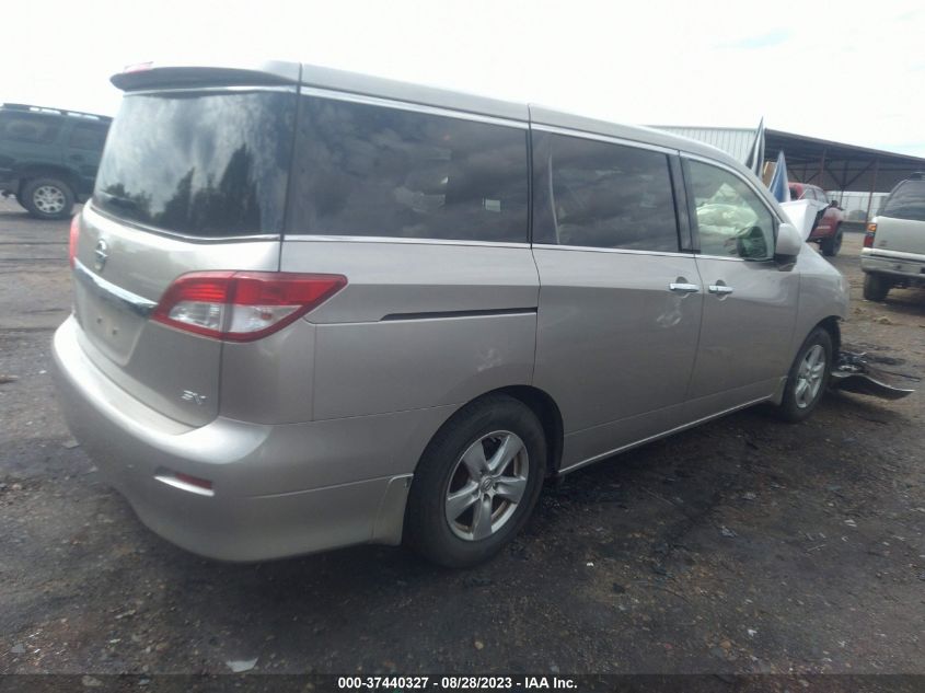 2013 NISSAN QUEST SV - JN8AE2KP7D9062352