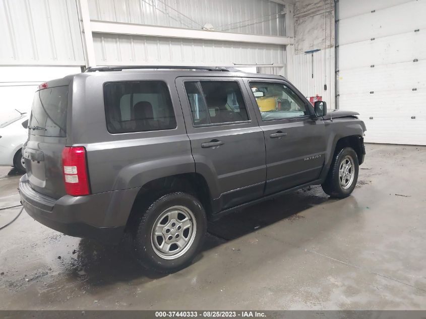 2017 JEEP PATRIOT SPORT - 1C4NJRBB6HD104261