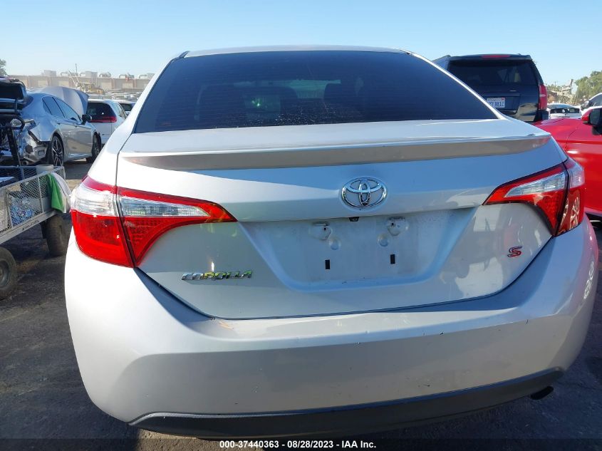 2016 TOYOTA COROLLA L/LE/S/S PLUS/LE PLUS - 2T1BURHE5GC698669