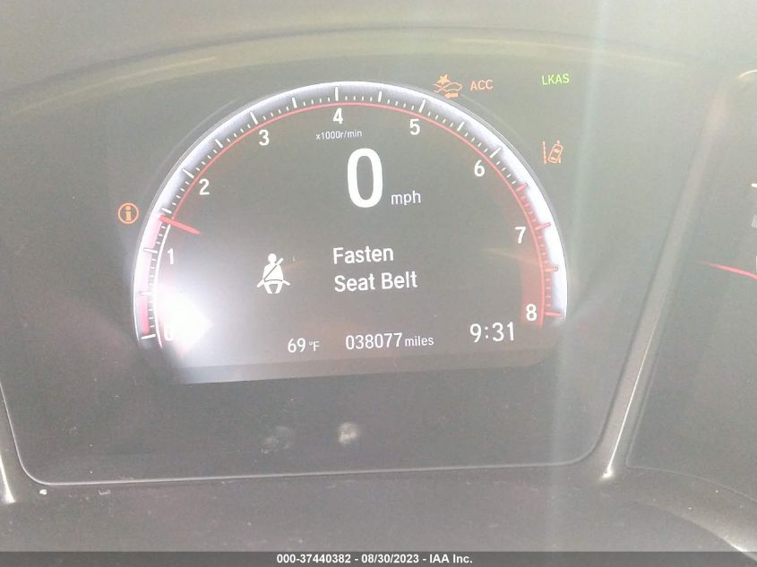 2020 HONDA CIVIC SI SEDAN 2HGFC1E58LH700765