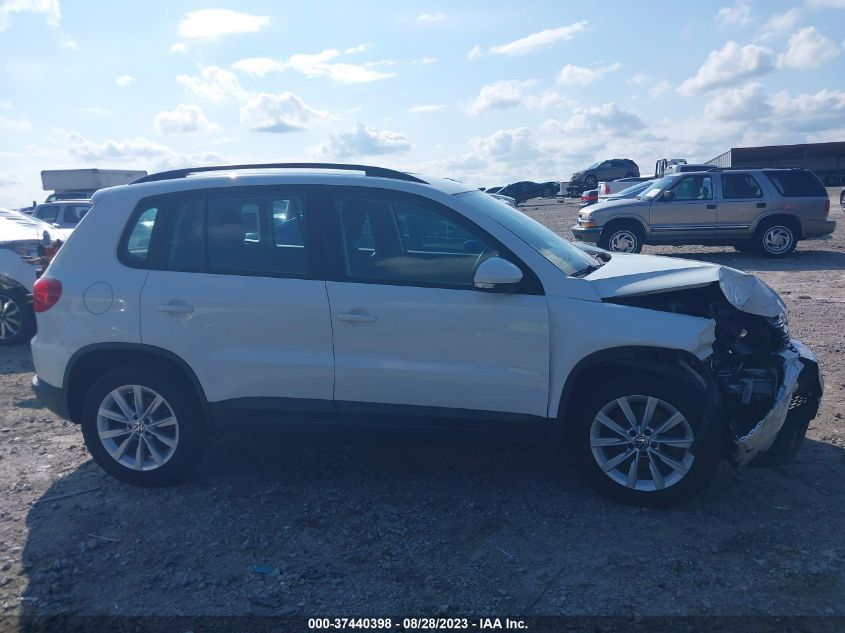 2017 VOLKSWAGEN TIGUAN - WVGAV7AX0HK043923