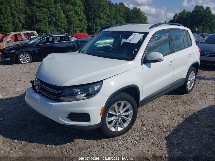 2017 VOLKSWAGEN TIGUAN - WVGAV7AX0HK043923