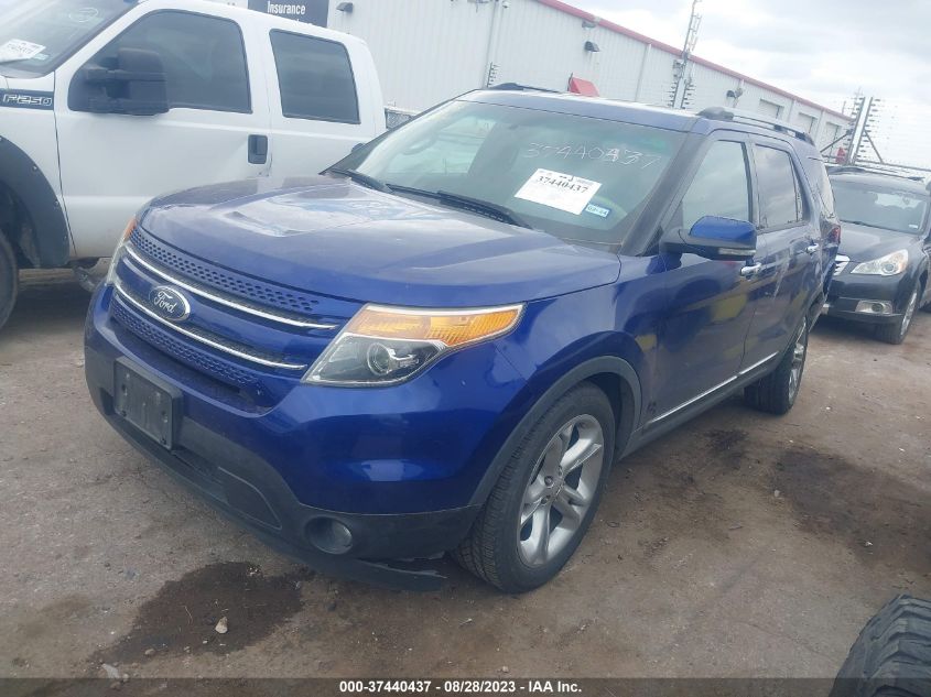 2013 FORD EXPLORER LIMITED - 1FM5K7F85DGA62556