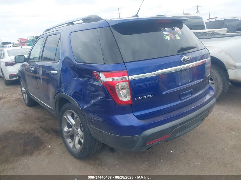 2013 FORD EXPLORER LIMITED - 1FM5K7F85DGA62556