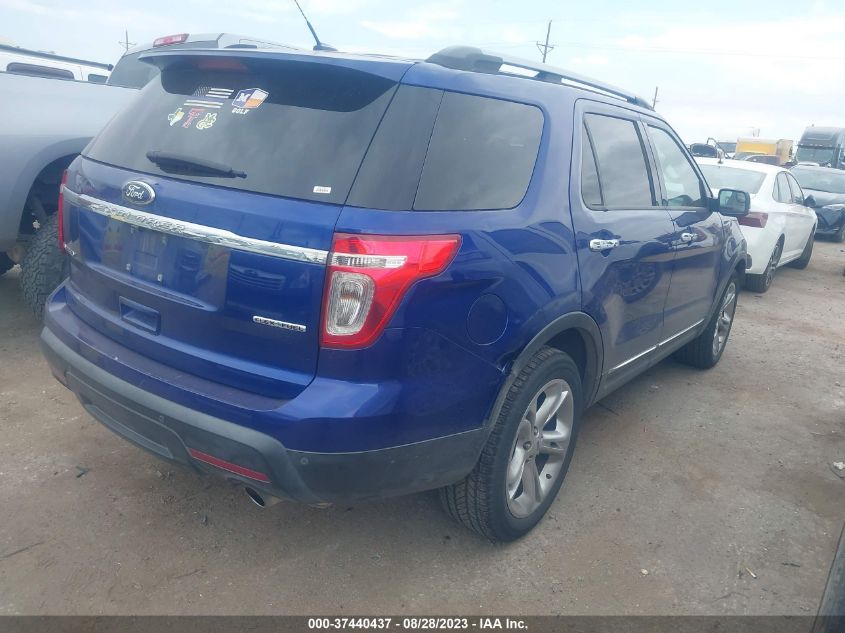2013 FORD EXPLORER LIMITED - 1FM5K7F85DGA62556