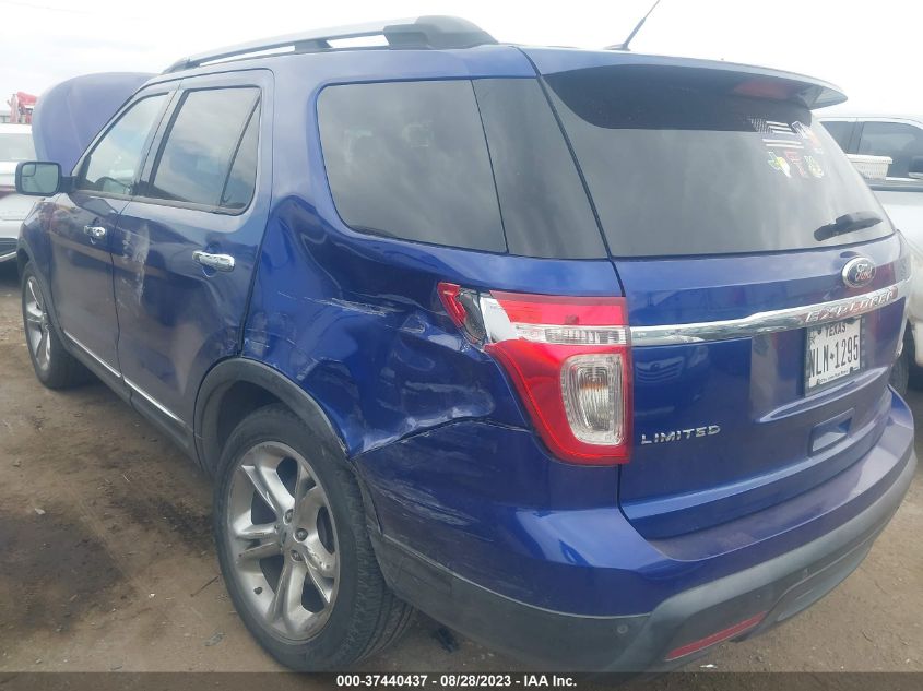 2013 FORD EXPLORER LIMITED - 1FM5K7F85DGA62556